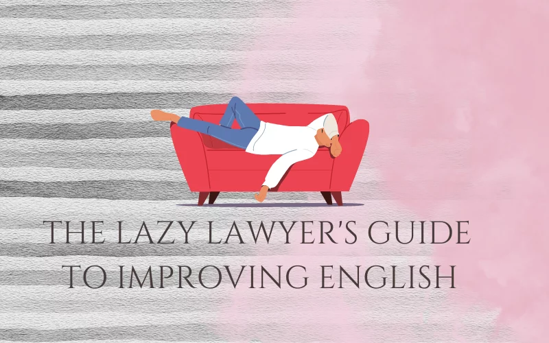 How to improve English for lawyers