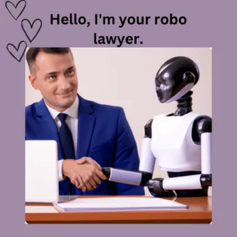 AI robot lawyers